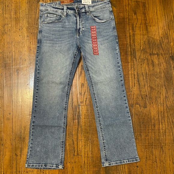 T.K. Axel Brand Men's Size 34x30 Denim Jeans - Picture 3 of 12